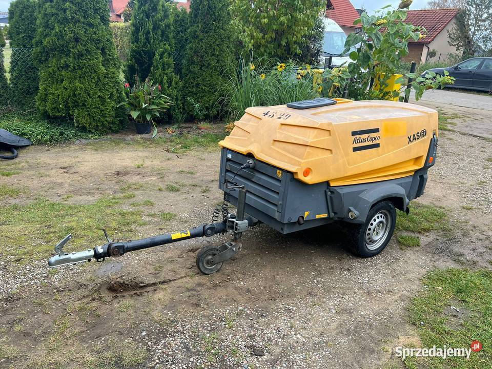 Atlas Copco XAS 57 kompresor śrubowy 7 bar 3