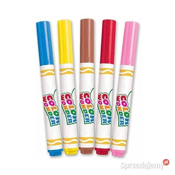 Crayola Niebrudzące Kolorowanki Magiczne Pisaki Plastyczne