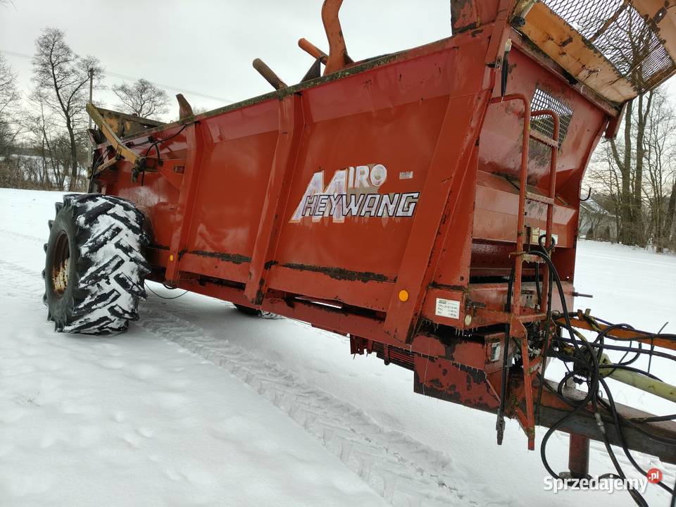 Rozrzutnik obornika MIRO Heywang 1999 Miastków Kościelny