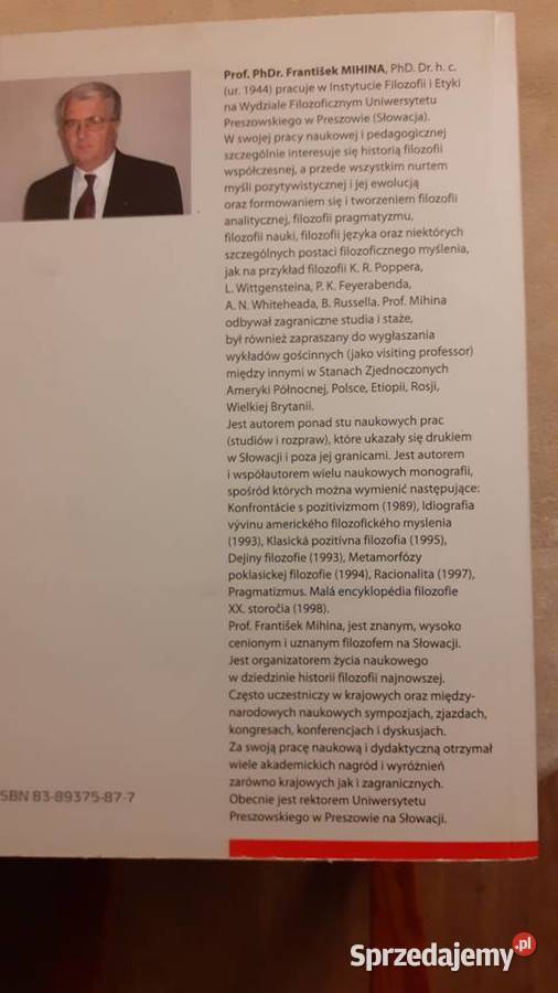 Krótka historia filozofii amerykańskiej Pozostałe Szczecin