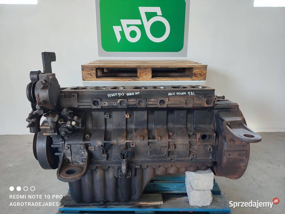 Blok silnika Fendt 943 Vario MT 98L Wilkowo sprzedam