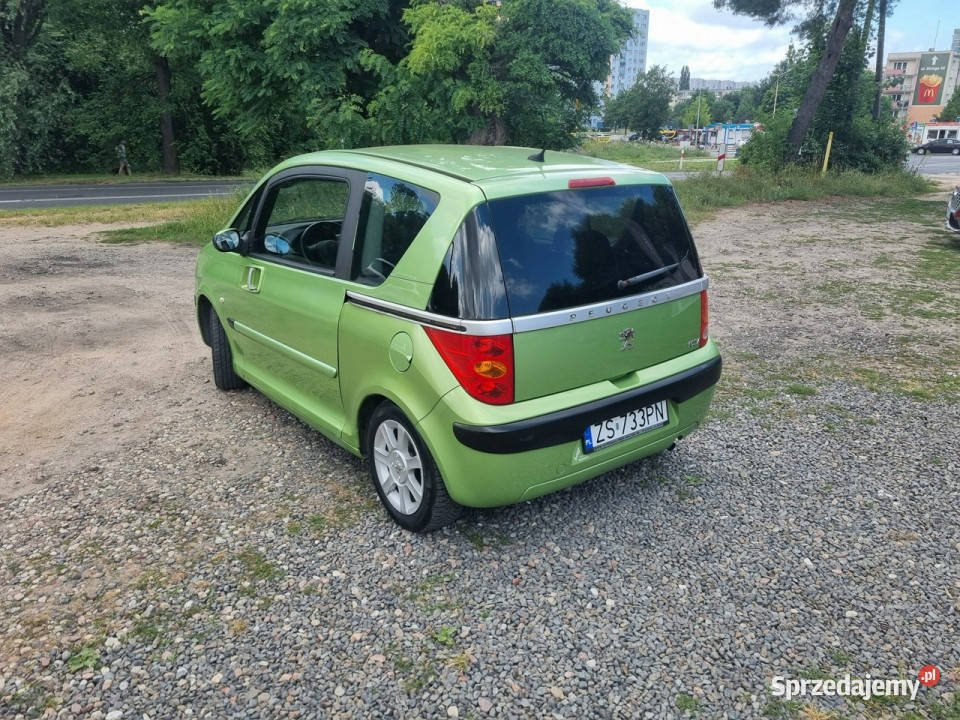 Peugeot 1007 KlimatronikAluNowe ProgiOc i Bt Rok produkcji 2005 Szczecin