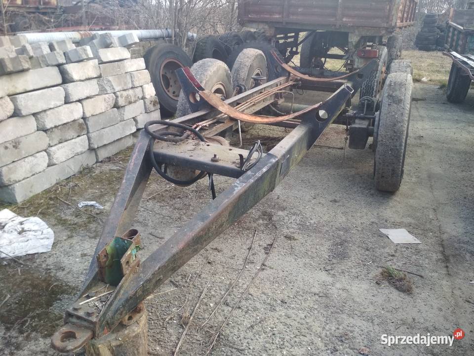 Oś tandem z ramą