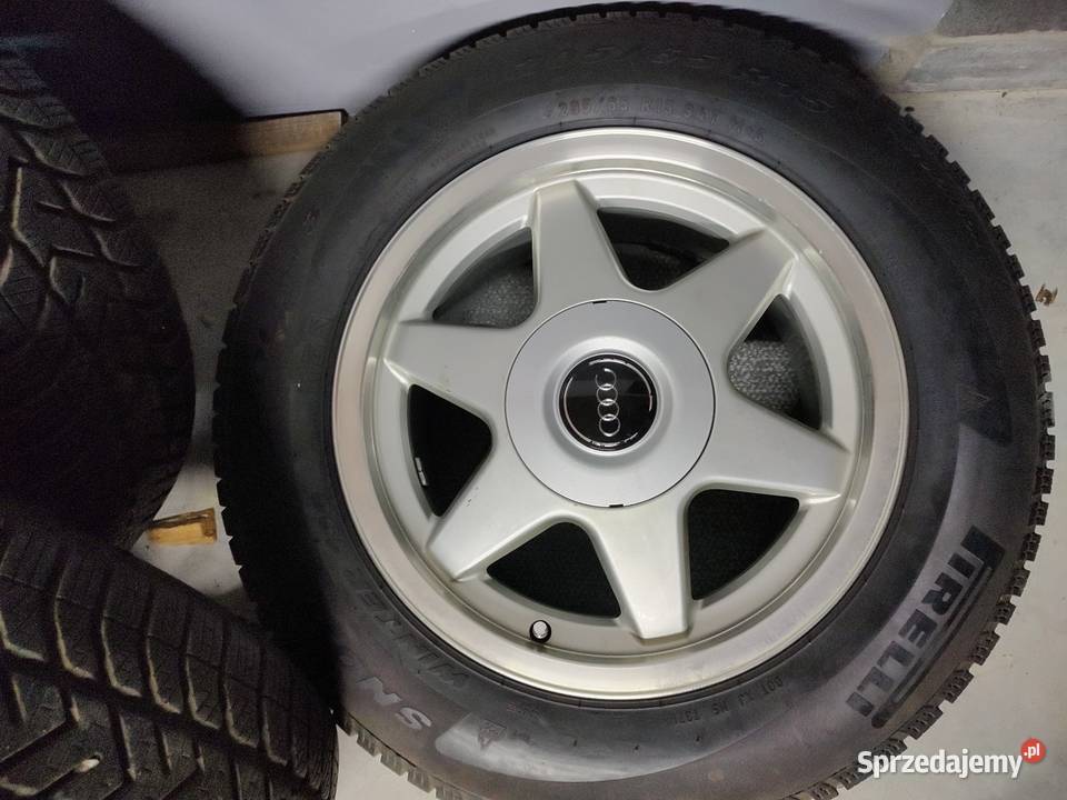 Alufelgi Audi S4 C4 A6 S6 100 75x15 ET40 Pirelli mazowieckie sprzedam