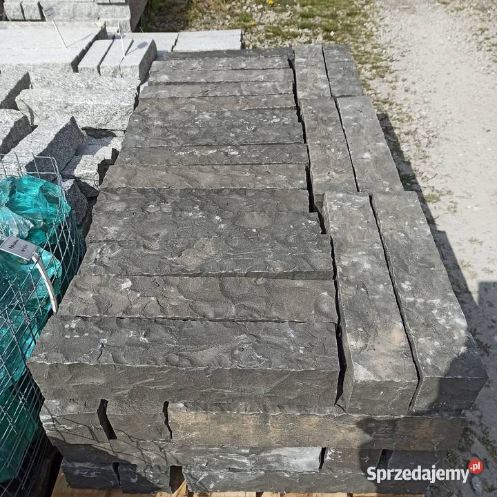 Palisada czarna Bazaltowa Grys Bazaltowy Opornik sprzedam