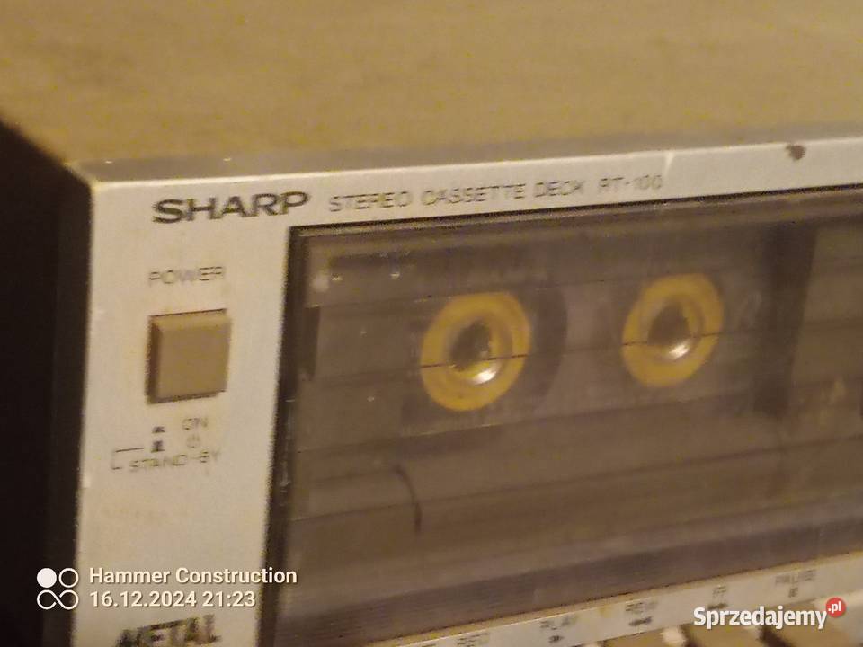 Magnetofon deck Sharp