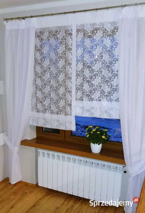 Firany komplet ekrany i boczki