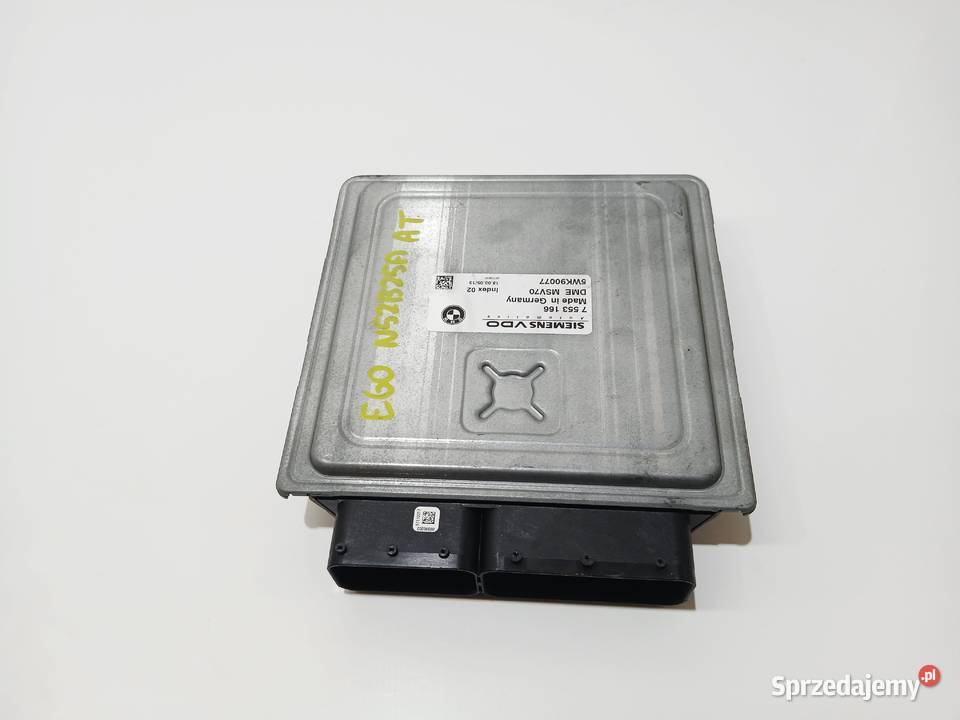 KOMPUTER STEROWNIK SILNIKA BMW E60 E61 N52B25A Strzyżewice