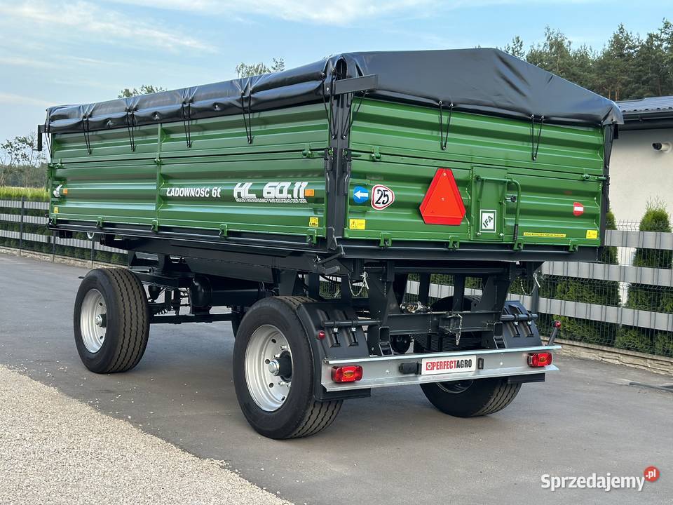 Przyczepa Rolnicza HL HW 3 Stronny Wywrot 6011 Koluszki