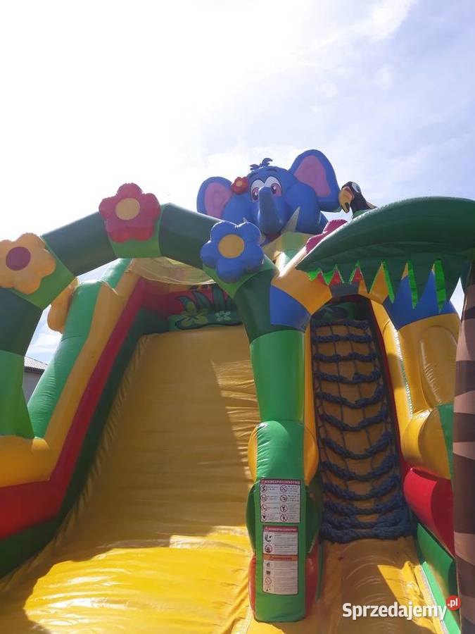 Atrakcje na imprezy dmuchańce tor przeszkód Tomaszów Mazowiecki obsługa imprez