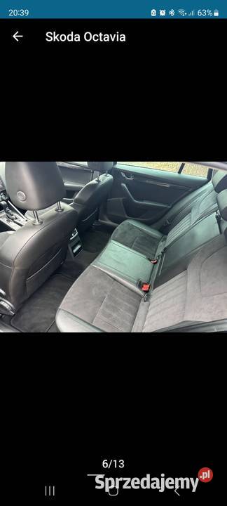 Skoda Octavia III FL 2017r 20 TDI DSG nieuszkodzony Łódź