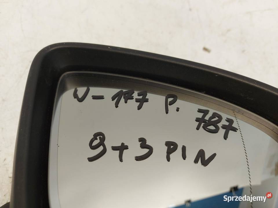 MERCEDES W177 Lusterko zewnętrzne prawe 93 PIN