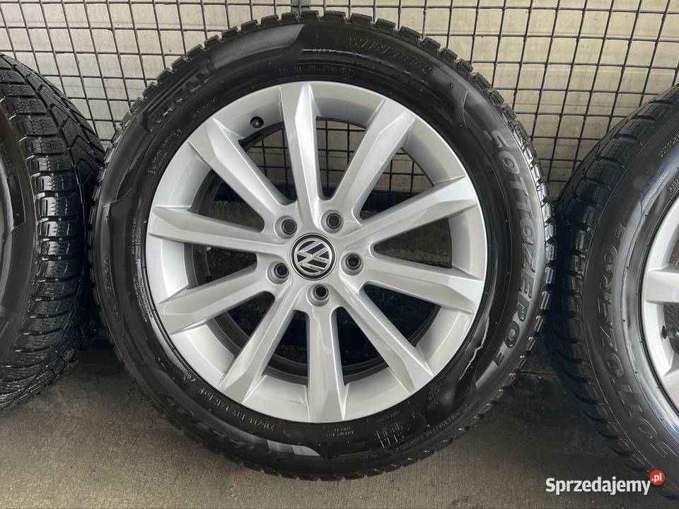 Koła zimowe felgi 17 Volkswagenopony Pirelli