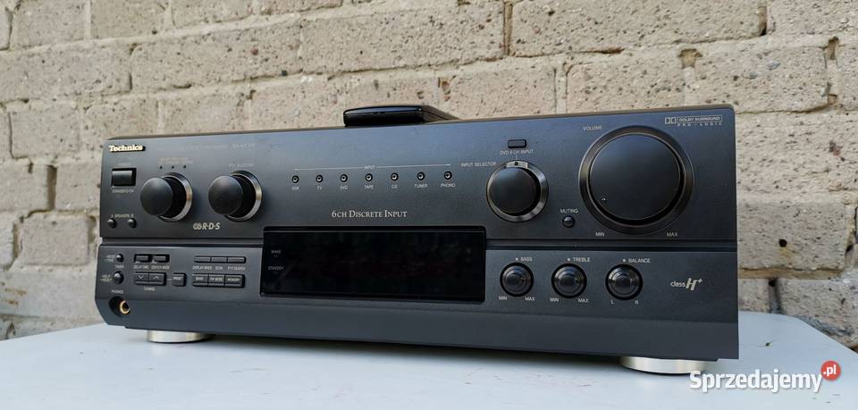 AMPLITUNER TECHNICS SAAX720 DUŻY I MOCNY wielkopolskie Trzcianka