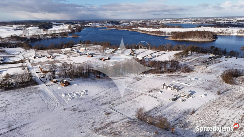 Działka budowlana z dostępem do jeziora plaża Sprzedaż warmińsko-mazurskie Kukówko