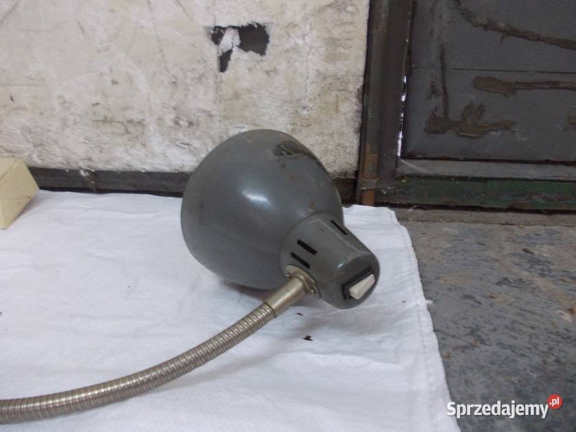 Stara lampa przegubowa żyrafa PRL vintage Oświetlenie Bielsko-Biała