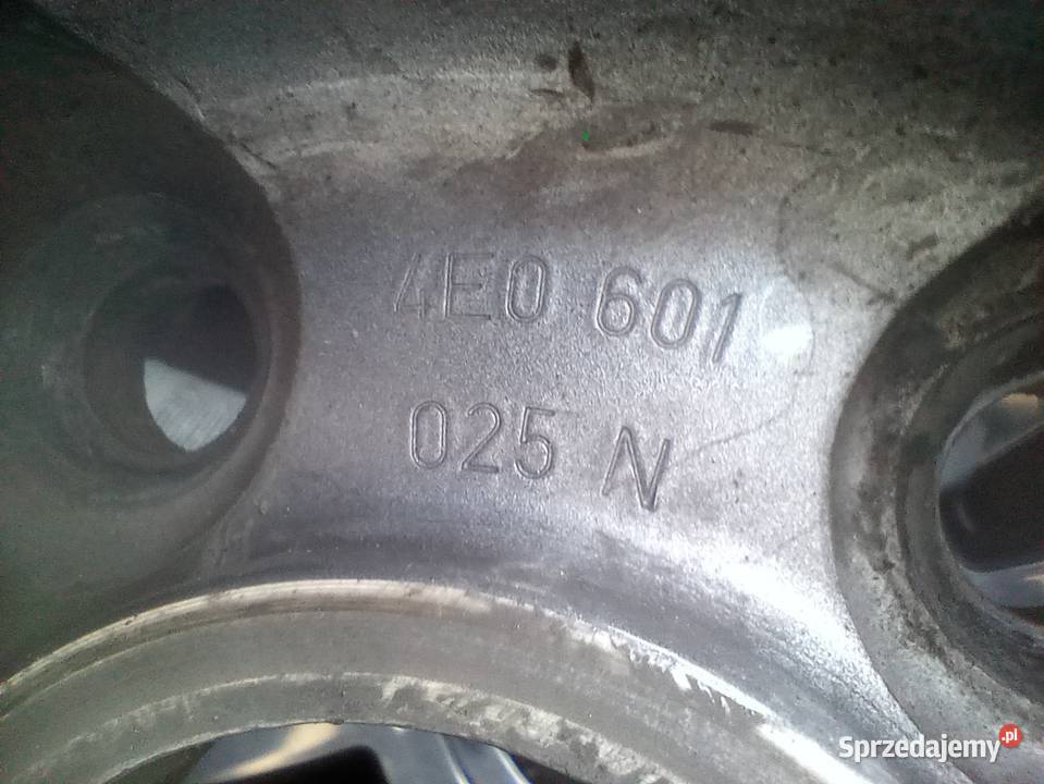Alufelgi Audi A8 D3 SLine 5112 19 Kórnik sprzedam