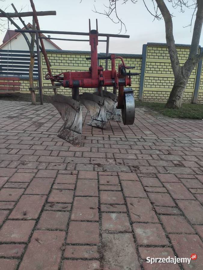 Pług pługi 3 skibowy akpil nieuszkodzony mazowieckie Iłża