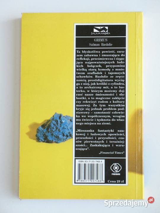 Grimus Salman Rushdie literatura piękna - proza zagraniczna Kraków