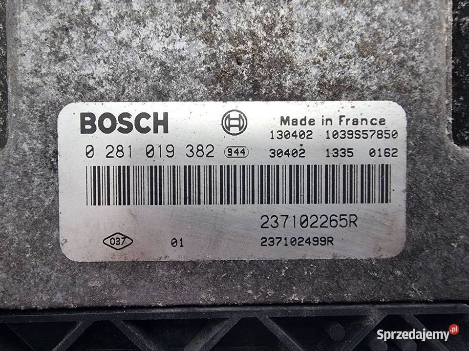 KOMPUTER SILNIKA ECU RENAULT MASTER III