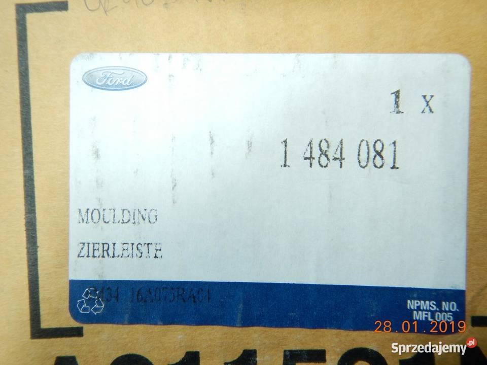 PRZEDŁUŻENIE BŁOTNIKA WNĘKA LEWA EVEREST 0609