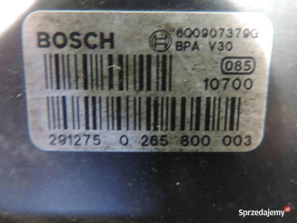 VW SEAT IBIZA 3 SKODA POMPA ABS 0265800003 Układ ABS i ESP Nowy Sącz