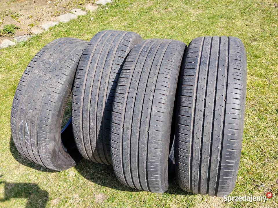 Komplet opon letnich Continental EcoContact 6 Zelów sprzedam