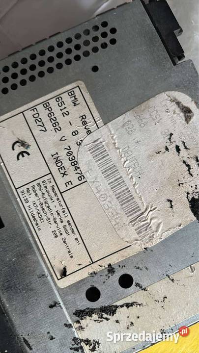 Radio BMW OEM Car audio Stepnica sprzedam