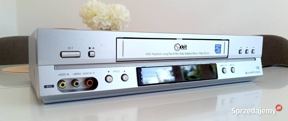 LG LV4747 6 głowicowy magnetowid VHS 6 HD HIFI