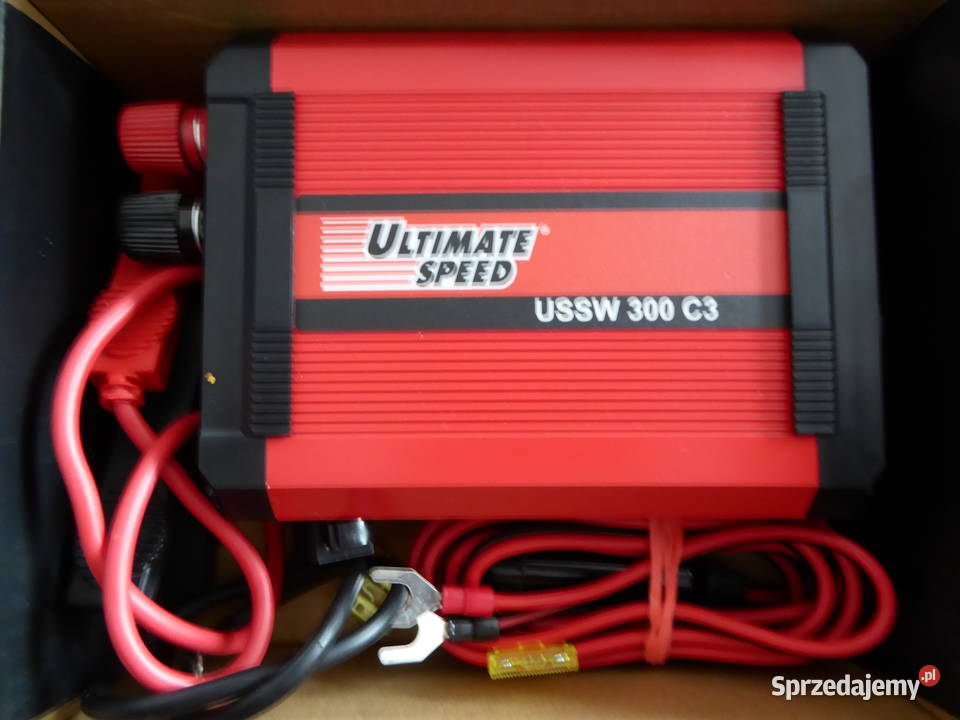 Konwerter samochodowy 12V230V300W ULTIMATE SPEED Części i akcesoria warmińsko-mazurskie Olsztyn