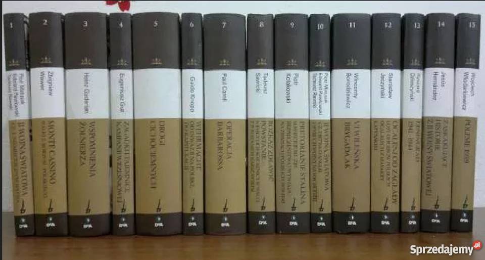 Biblioteka II wojny światowej książki nowe raz Ziębice