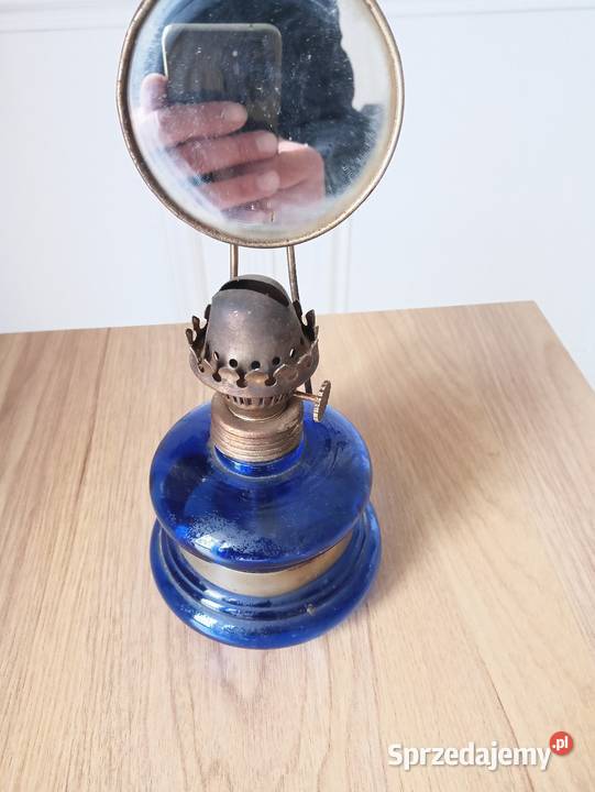 Lampa naftowa szklana małopolskie Limanowa