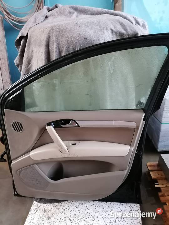 Kompletne drzwi audi q7 4x Biała sprzedam