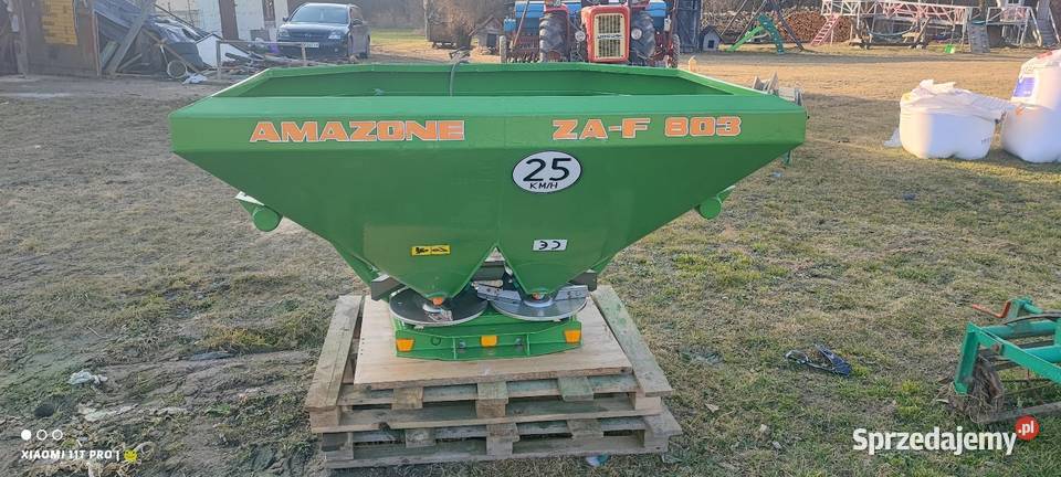 Rozsiewacz Amazone F 803 Hydrauliczny lubelskie Chełm