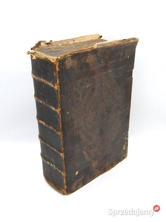 Biblia luterańska 1720 Biblia Lutra Poznań sprzedam
