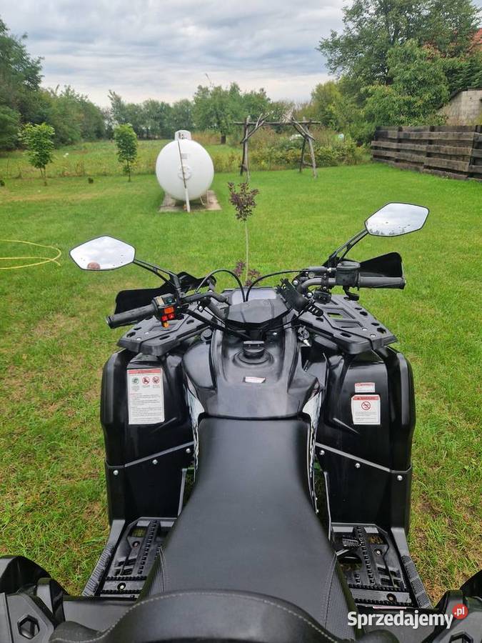 Quad Mikilon 200 z homologacją wyciągarka hak mazowieckie Zakrzew