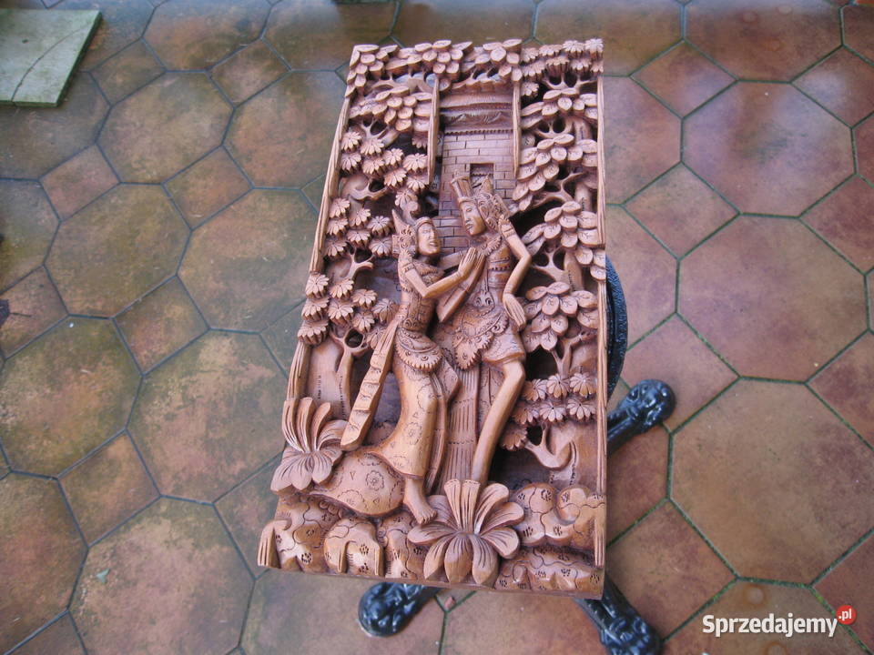 Rzeźba z drewna egzotycznego Szczecin