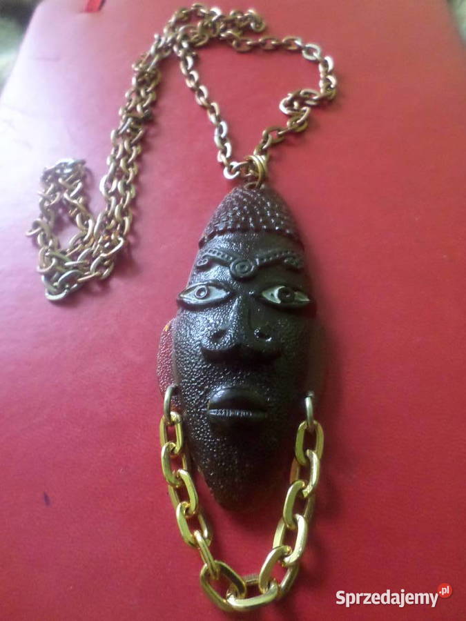 AFRYKAŃKA MASKA ORYGINALNY NASZYJNIK Ciechanów sprzedam