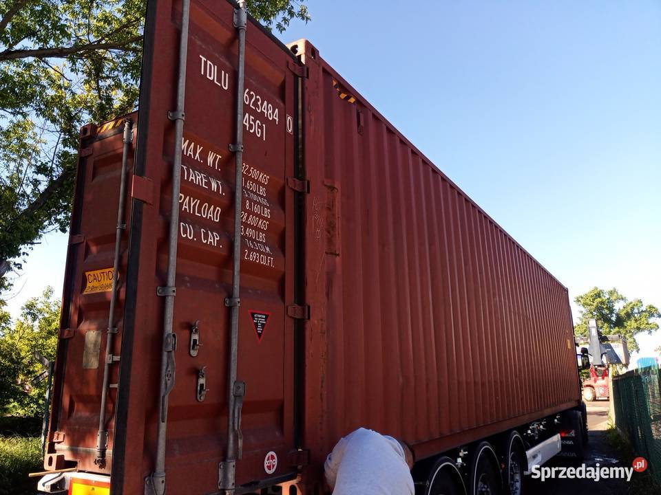 Kontener morski 40HC IICL Warszawa