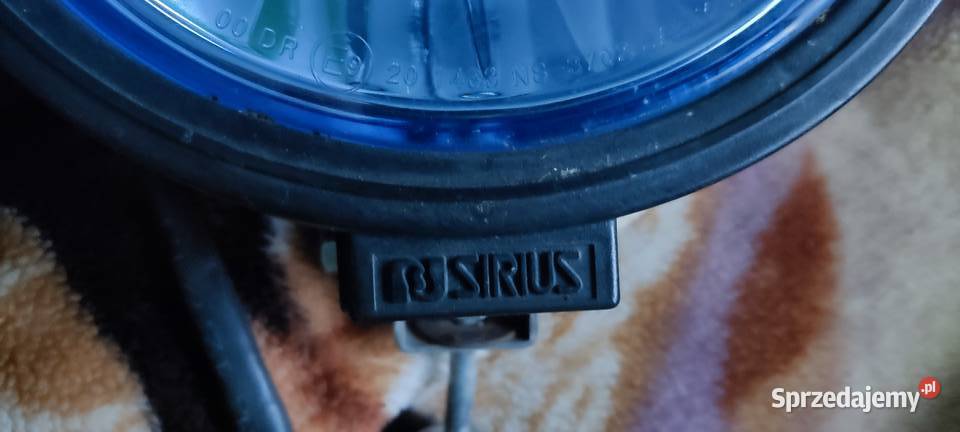 Halogeny dalekosiężne SIRIUS 1224v 220mm Tyczyn sprzedam