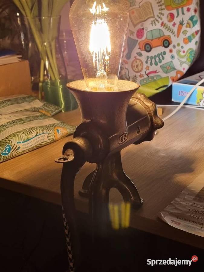 Lampy z maszynek do mielenia mięsa Loft vintage Czechowice-Dziedzice