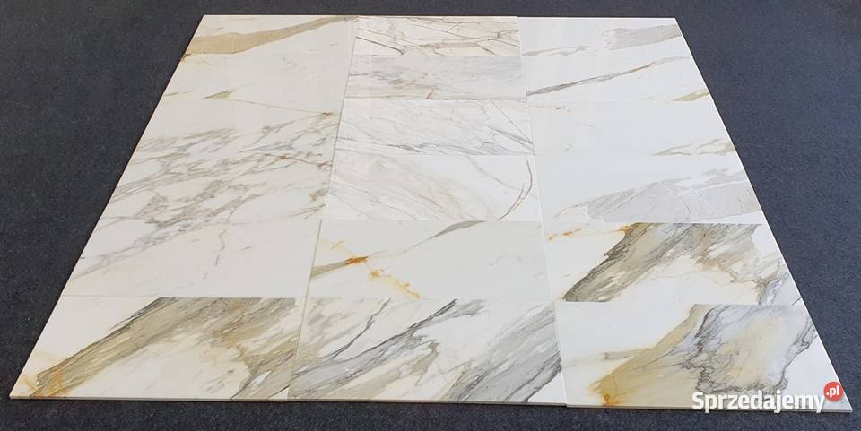 Płytki z marmuru Calacatta Gold Bianco kamień Bielawa
