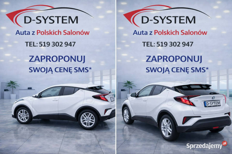 Toyota CHR CHR 21r Salon Polska HYBRID Gwaran Białystok