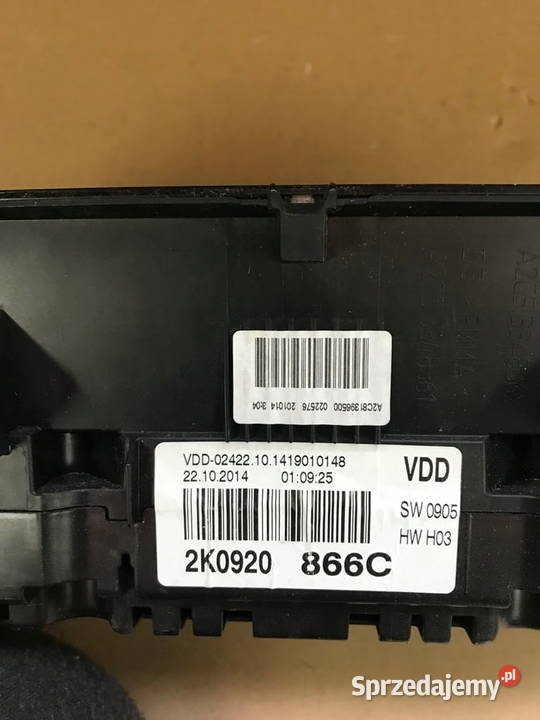LICZNIK ZEGAR VW CADDY III LIFT 20TDI 2K0920866C małopolskie Barwałd Dolny sprzedam