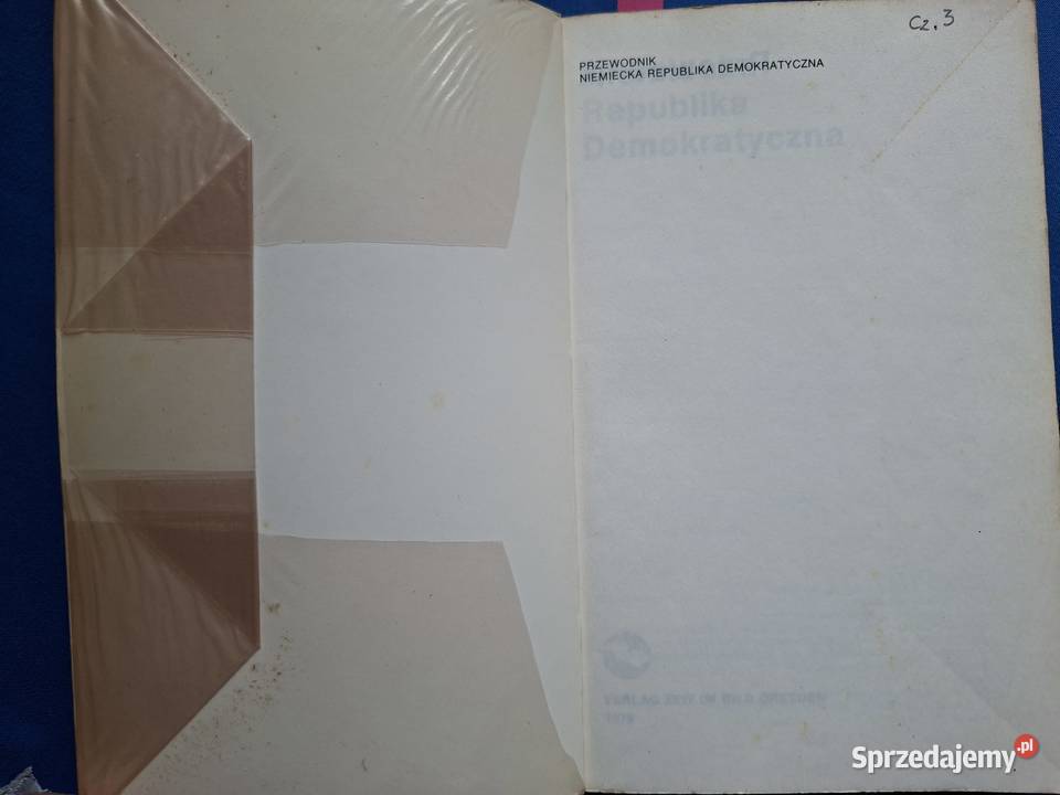 Przewodnik Niemiecka Republika Demokratyczna Mapy i przewodniki Kraków sprzedam