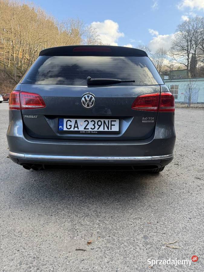 Volkswagen Passat B7 20 TDI Super stan nieuszkodzony Gdynia