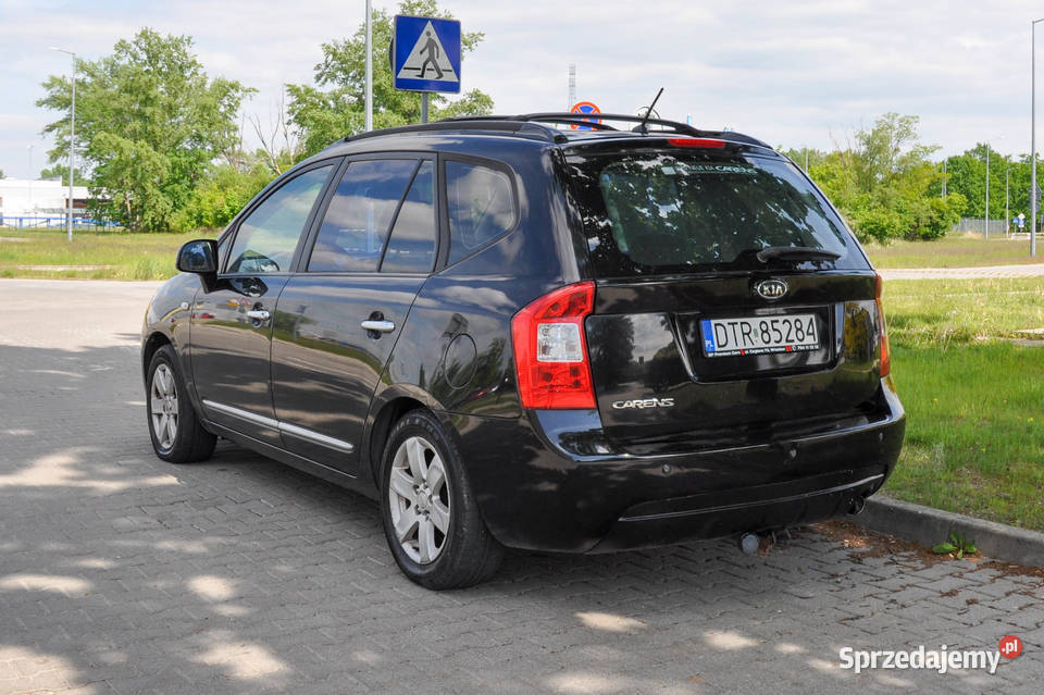 Kia Carens 20 145 LPG 2008 r Automat Skóry Wrocław