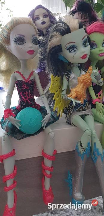 10 oryginalnych lalek Monster High lubuskie
