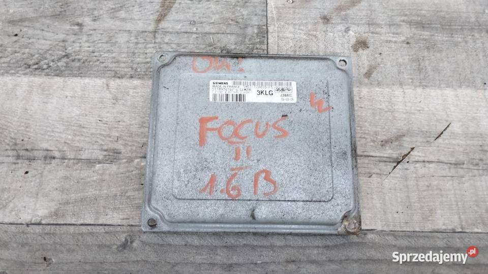 STEROWNIK SILNIKA KOMPUTER FORD FOCUS MK2 II 16 Czujniki i sterowniki śląskie Gliwice