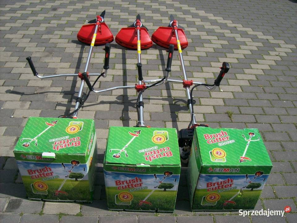 Kosa Spalinowa Podkaszarka Erman 43 Zestaw